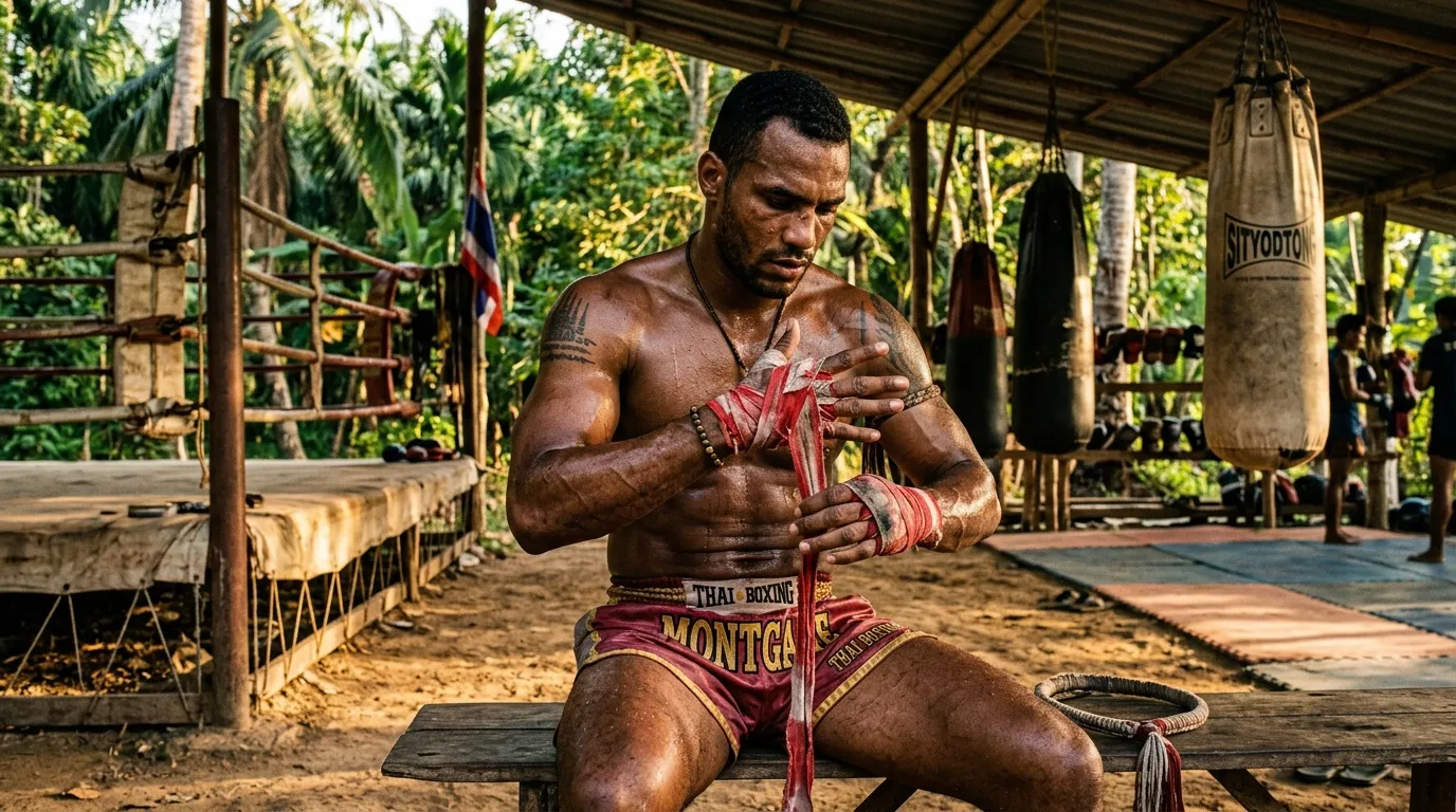 Wilfried Montagne : la vie d'un boxeur thaï