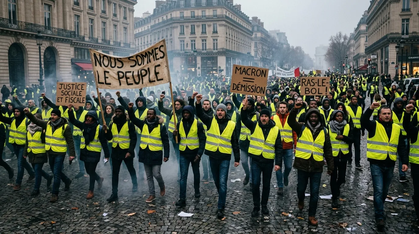 Gilets jaunes antiracistes : dérive et mobilisation