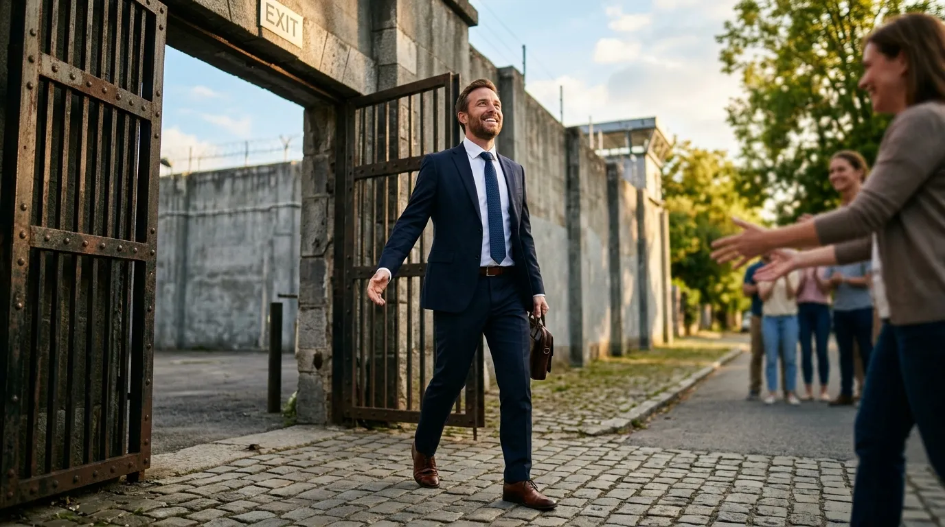 Alexandre Benalla sort de prison, content et soulagé