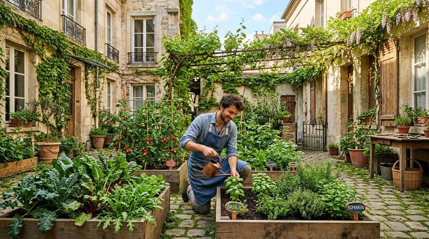 Chez Basile : micro-ferme urbaine à découvrir
