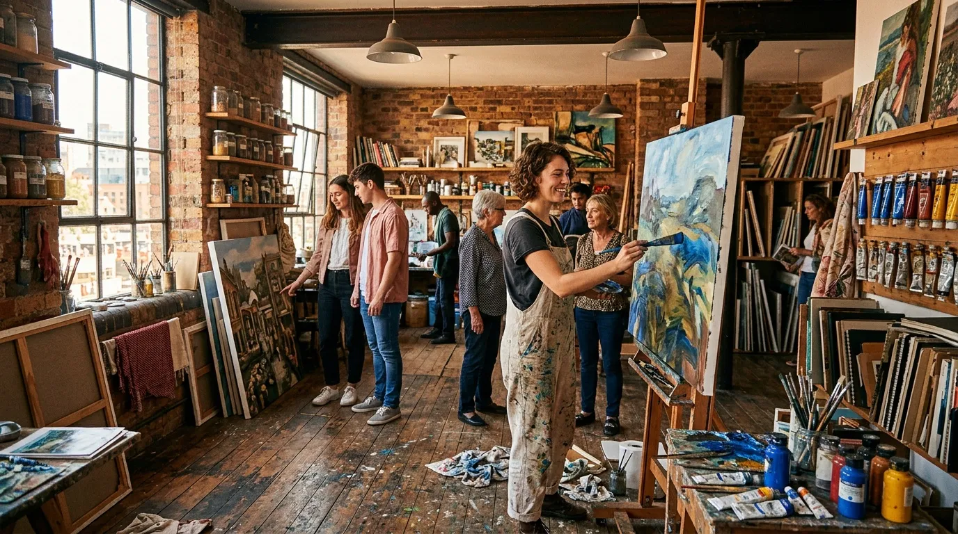 Ateliers d'artistes ouverts : visite gratuite ce week-end