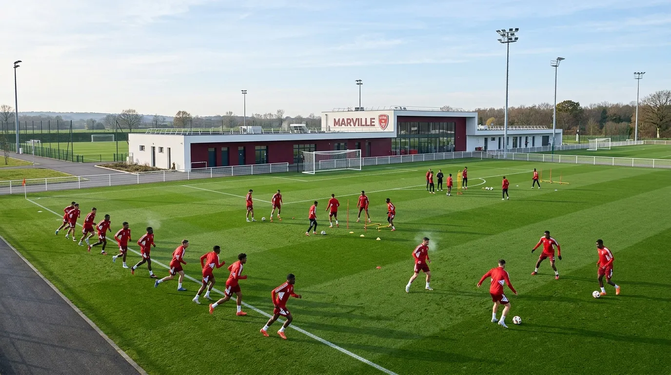 Red Star installe son centre d'entraînement à Marville