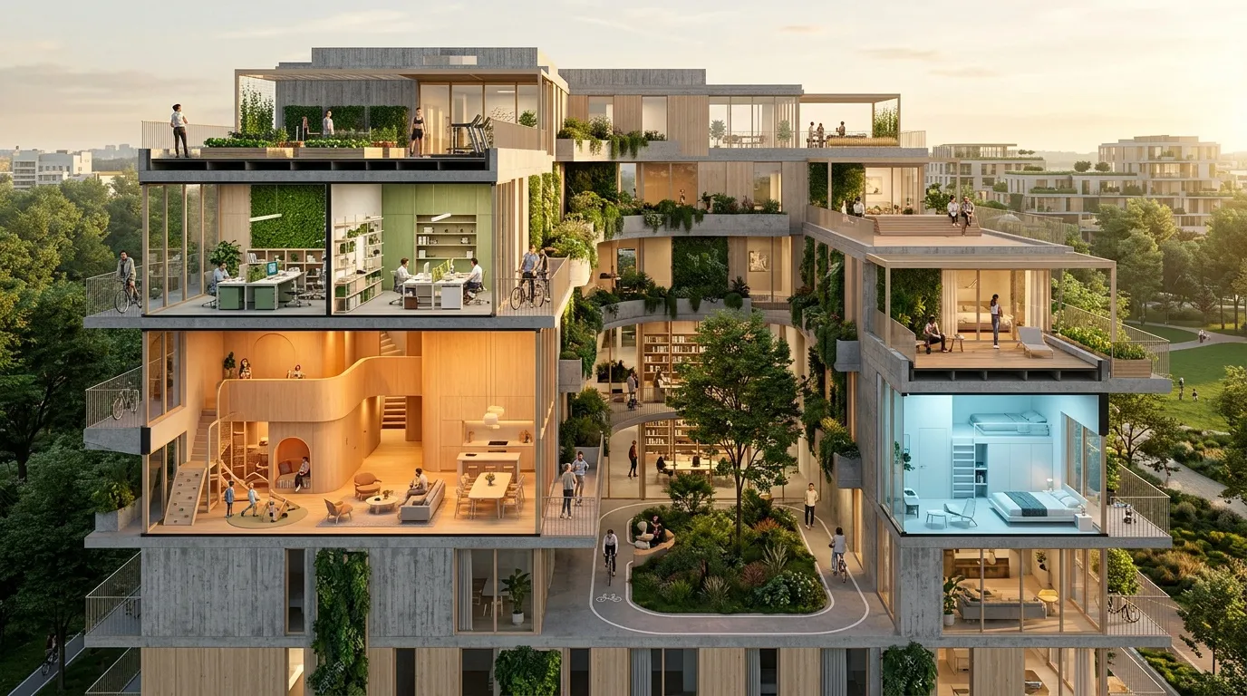 Immeubles : conception et modes de vie évolutifs