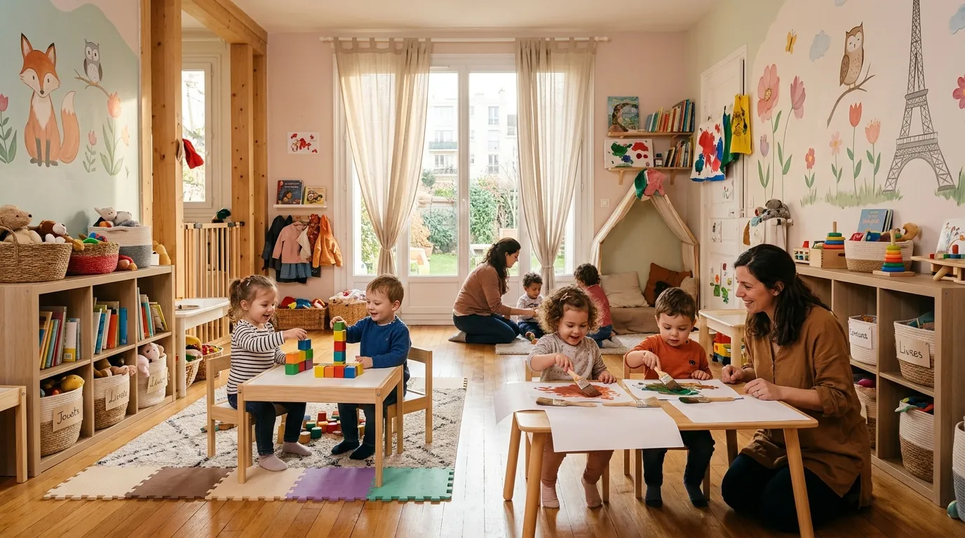 Jardin Picou : crèche associative à Saint Denis