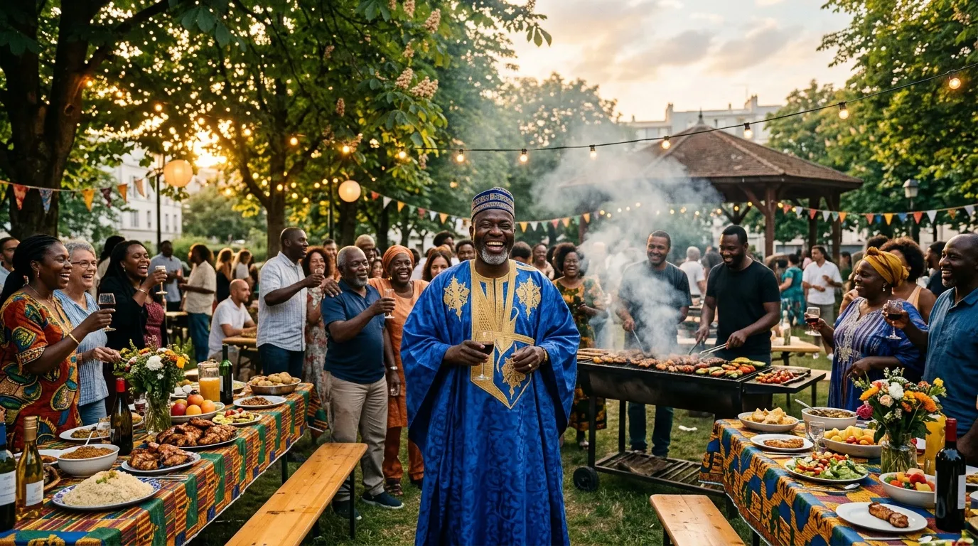 Barbecue hommage : Mamadou célébré à Saint-Denis