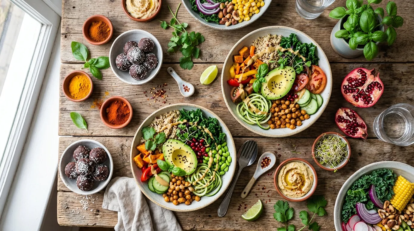 Recettes vegan gourmandes : faciles et rapides