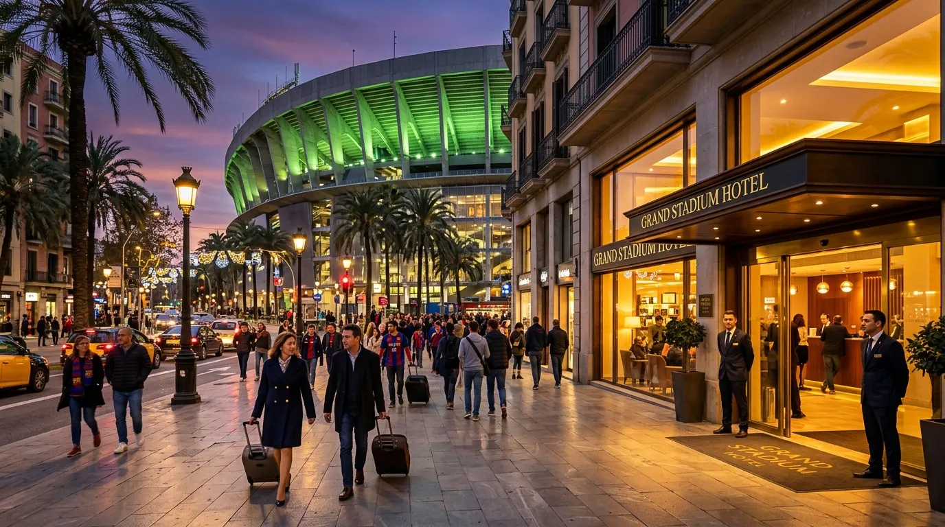 Hôtels près du Stade Mohammed : infos pratiques