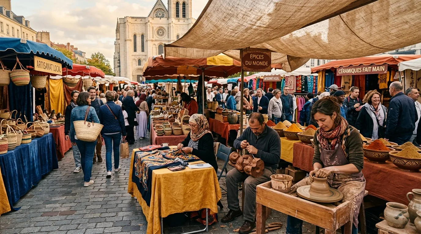 Saint-Denis à la fête : marché et savoir-faire
