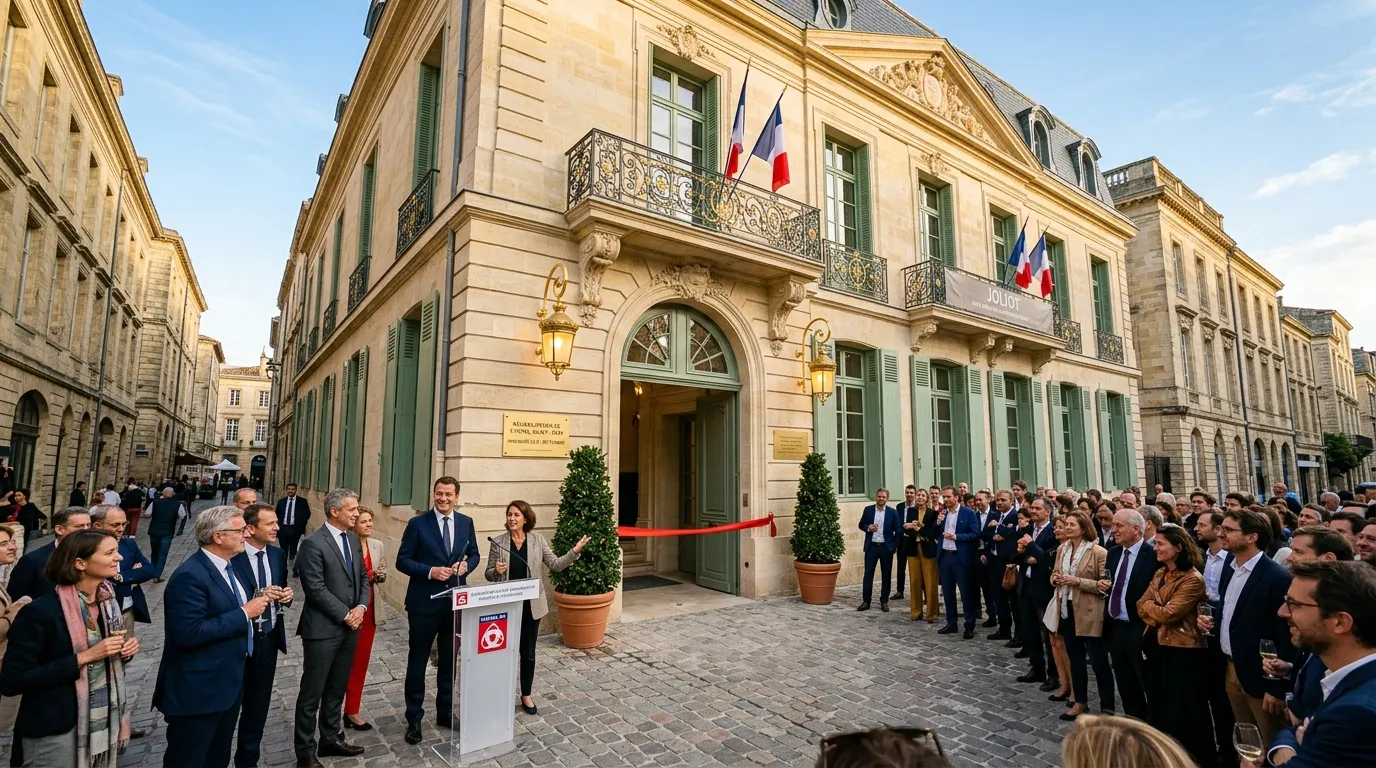 Inauguration et réhabilitation Joliot à Bordeaux