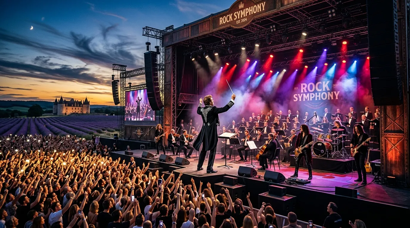 Rock Symphony Voices : tournée France