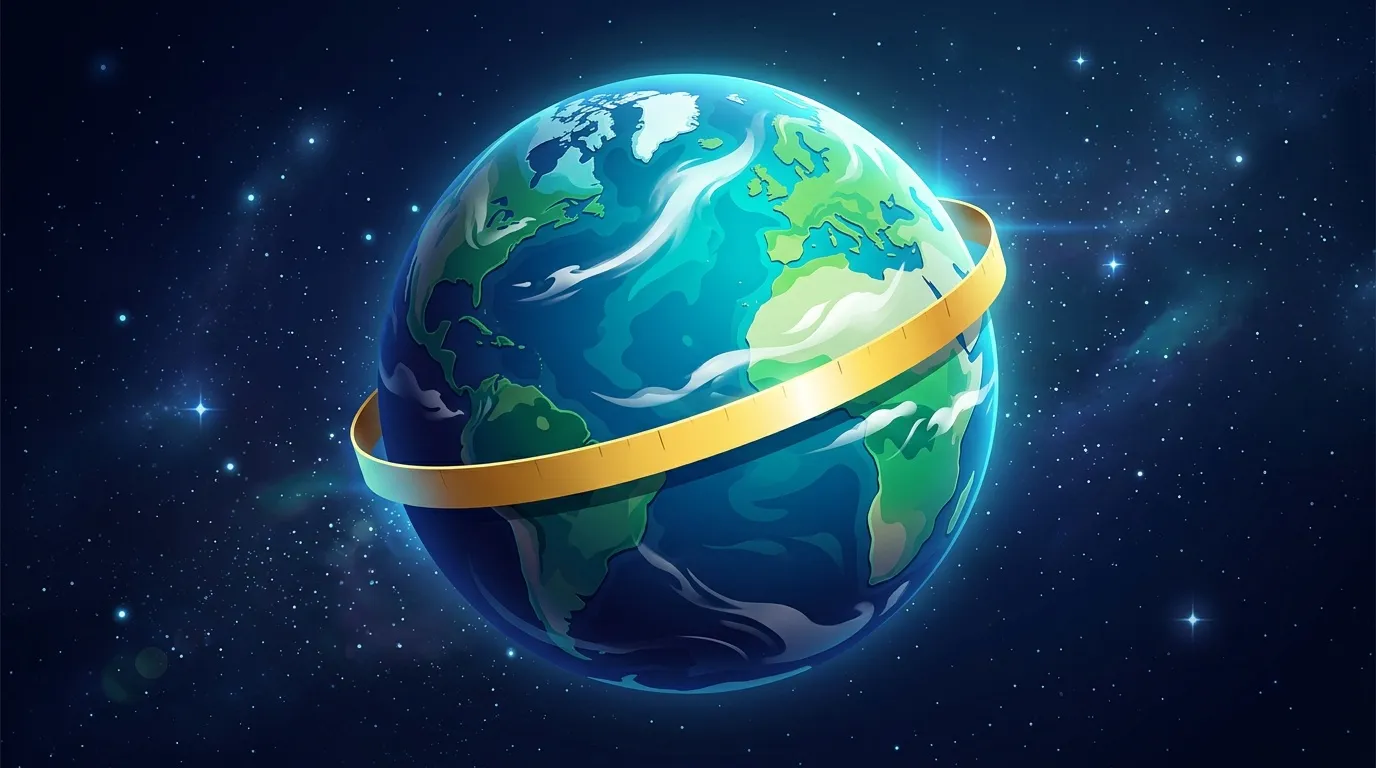 Tour de la Terre en km : distance exacte
