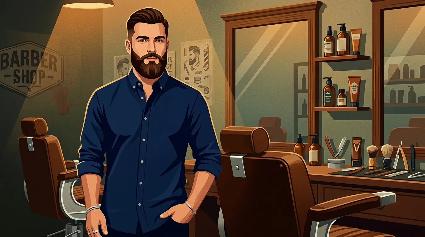Barbe sans moustache : signification et styles