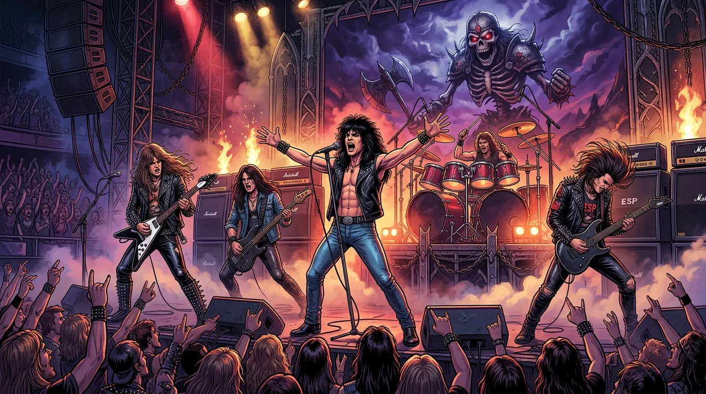 Iron Maiden — Wikipédia, histoire du groupe