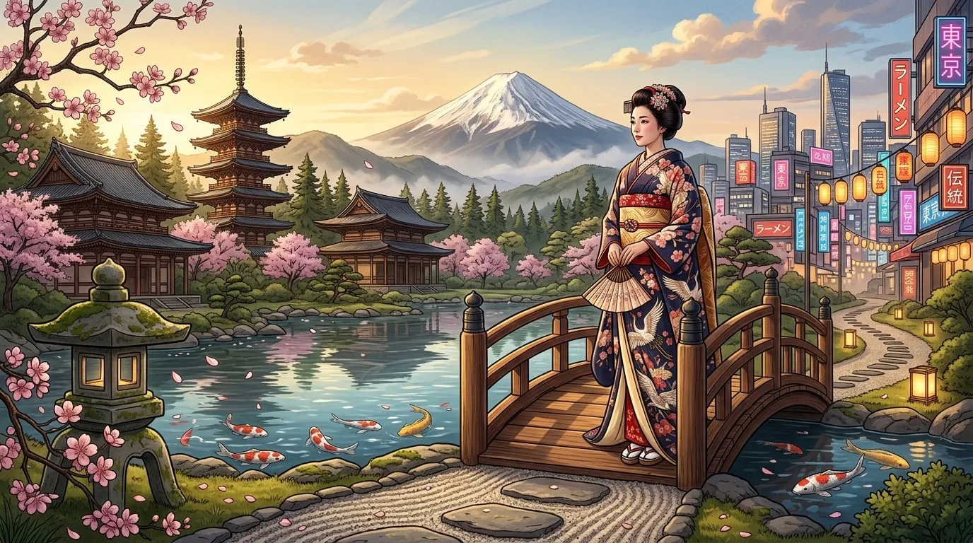 Japon : histoire, géographie et culture