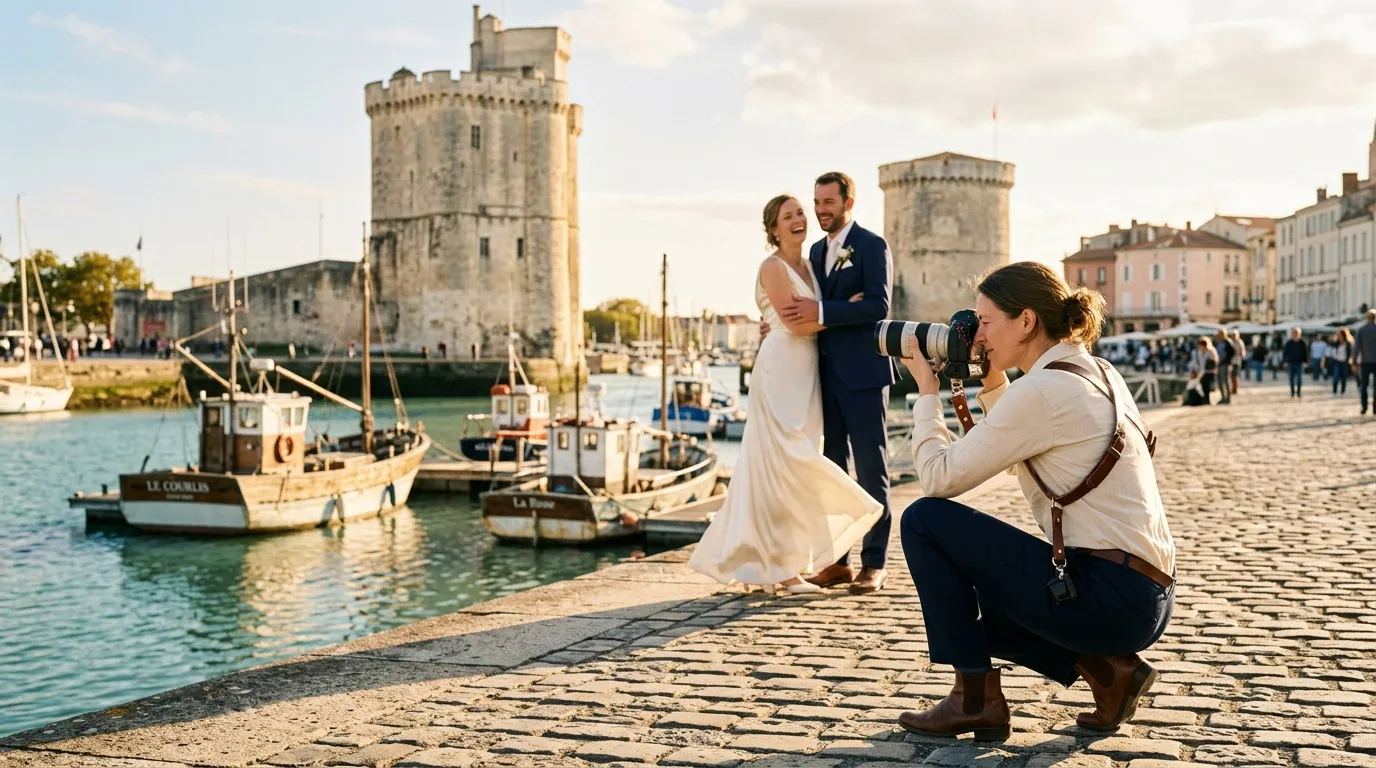 Photographe mariage La Rochelle professionnel