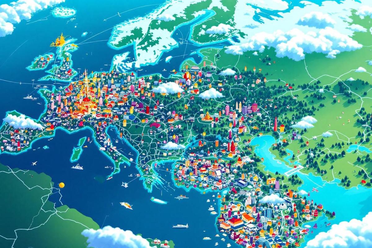 Capitales en E : liste complète des villes capitales commençant par la lettre E