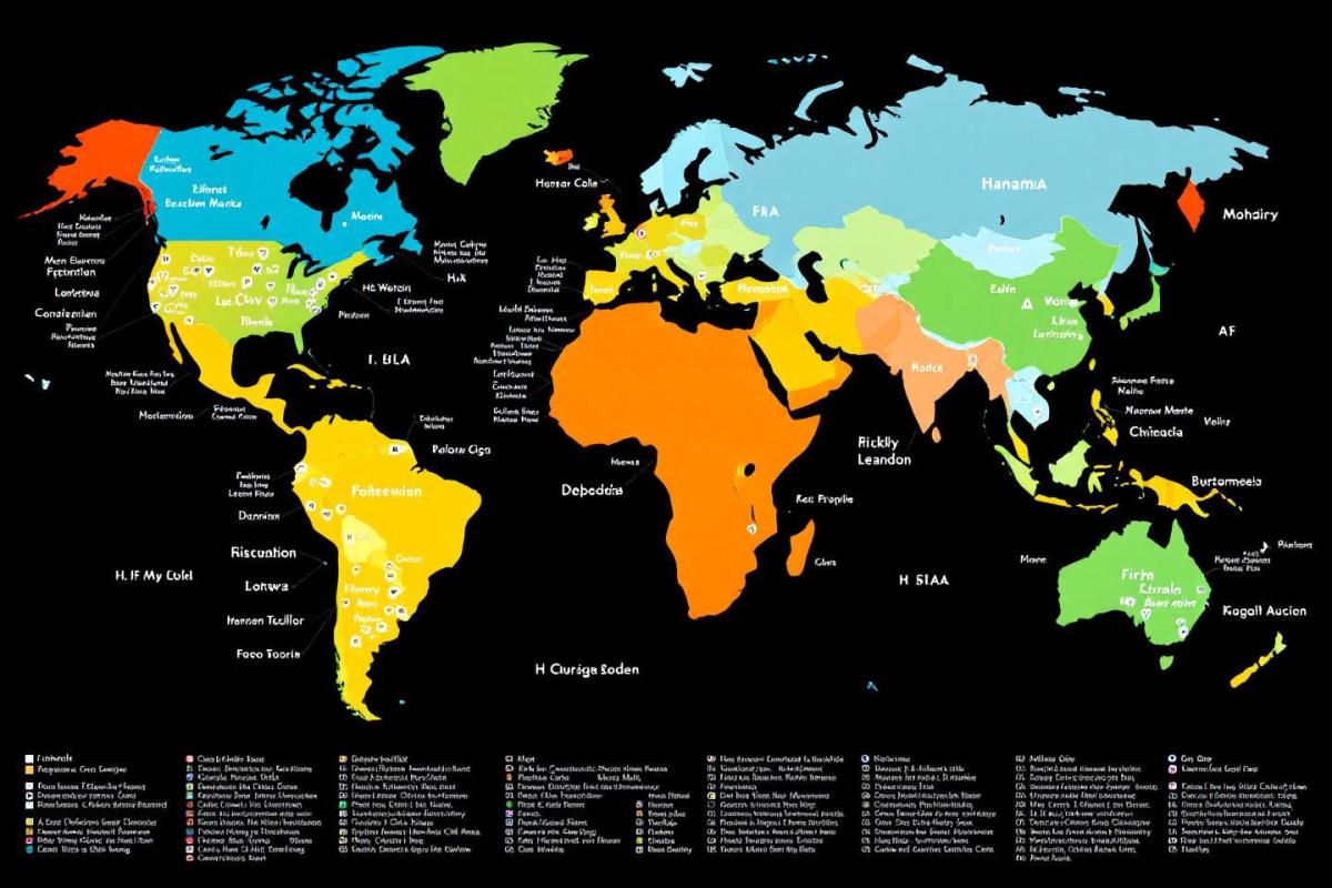 Capitales en H : liste complète des capitales commençant par la lettre H dans le monde