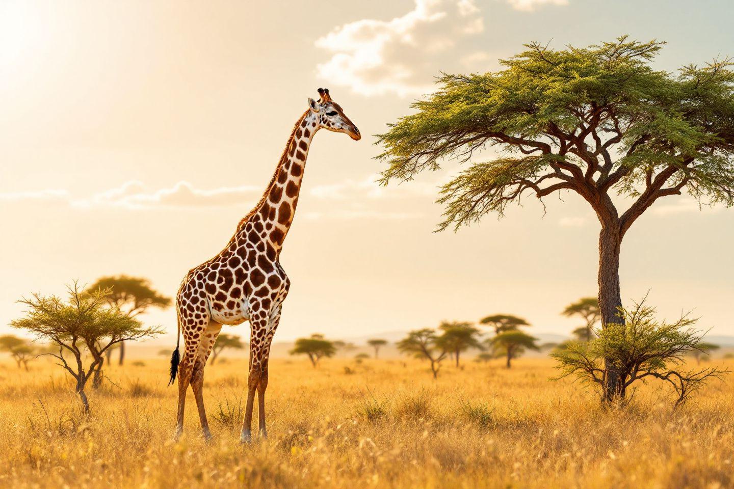 Combien pèse une girafe : tout savoir sur le poids et la taille de cet animal