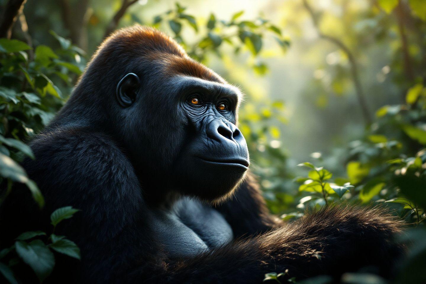 Combien pèse un gorille : taille et description du plus grand des primates
