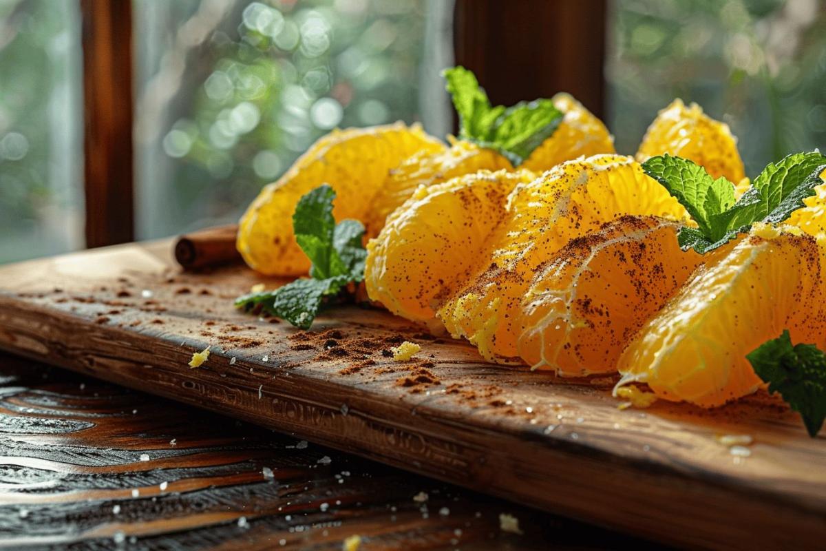 Comment préparer une délicieuse orange à la cannelle : recette facile et parfumée