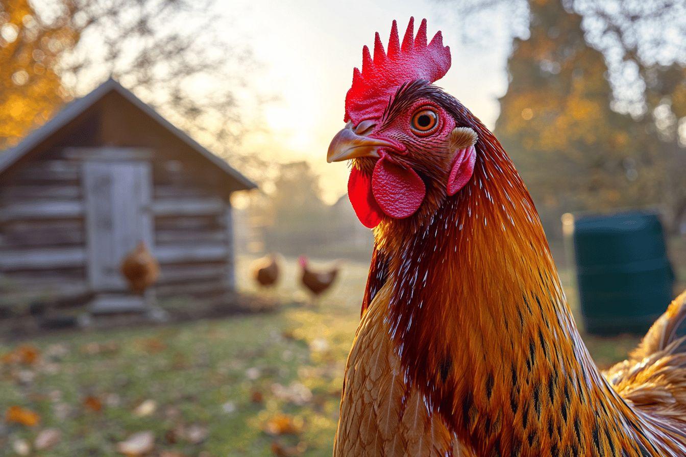 Comportement d'une poule qui va pondre : signes et changements avant le premier œuf