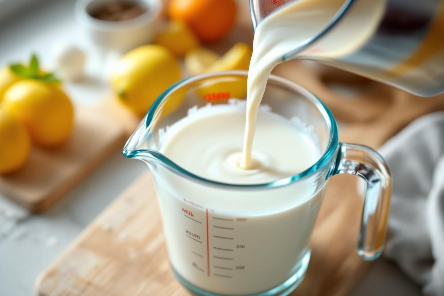 Conversion 100 ml de lait en cl : guide complet pour vos recettes