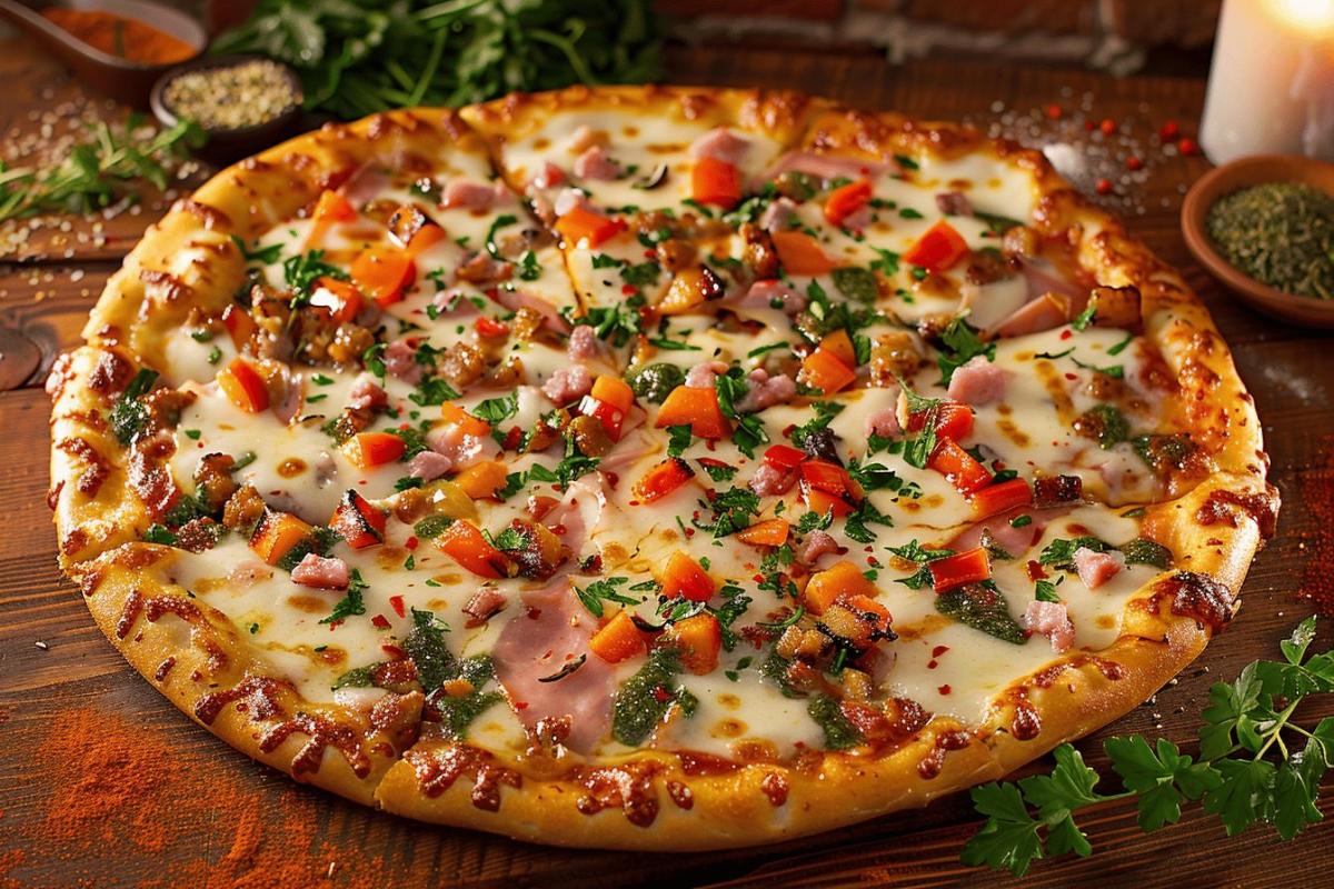 Découvrez la pizza du moment : une explosion de saveurs gourmandes qui ravira vos papilles