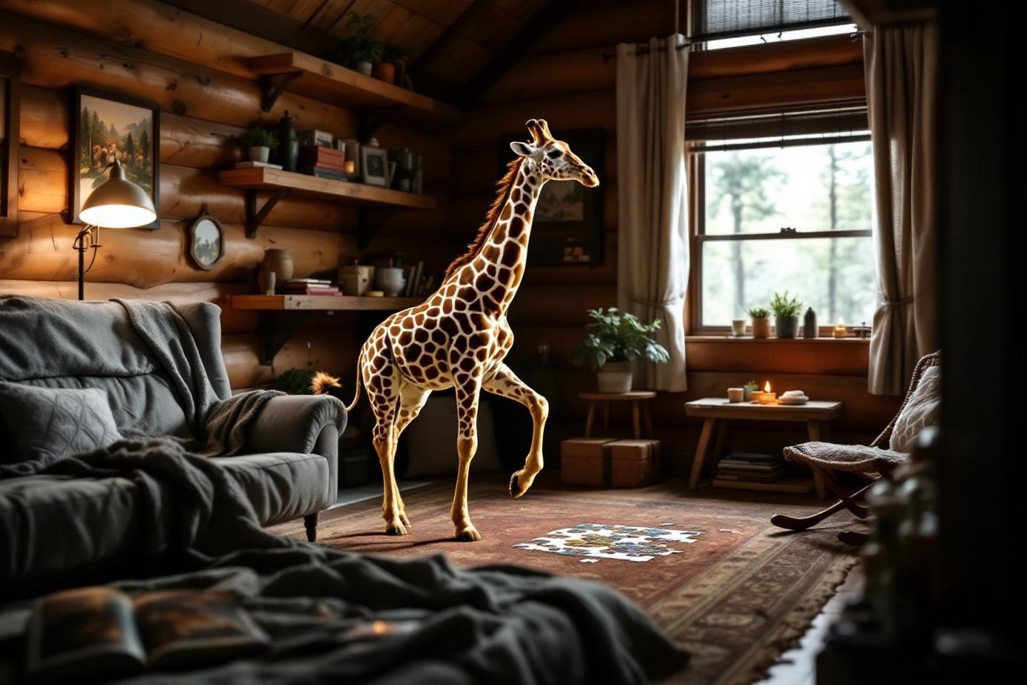 Girafe des bois en 5 lettres - mots croisés - solutions de 2 à 12 lettres