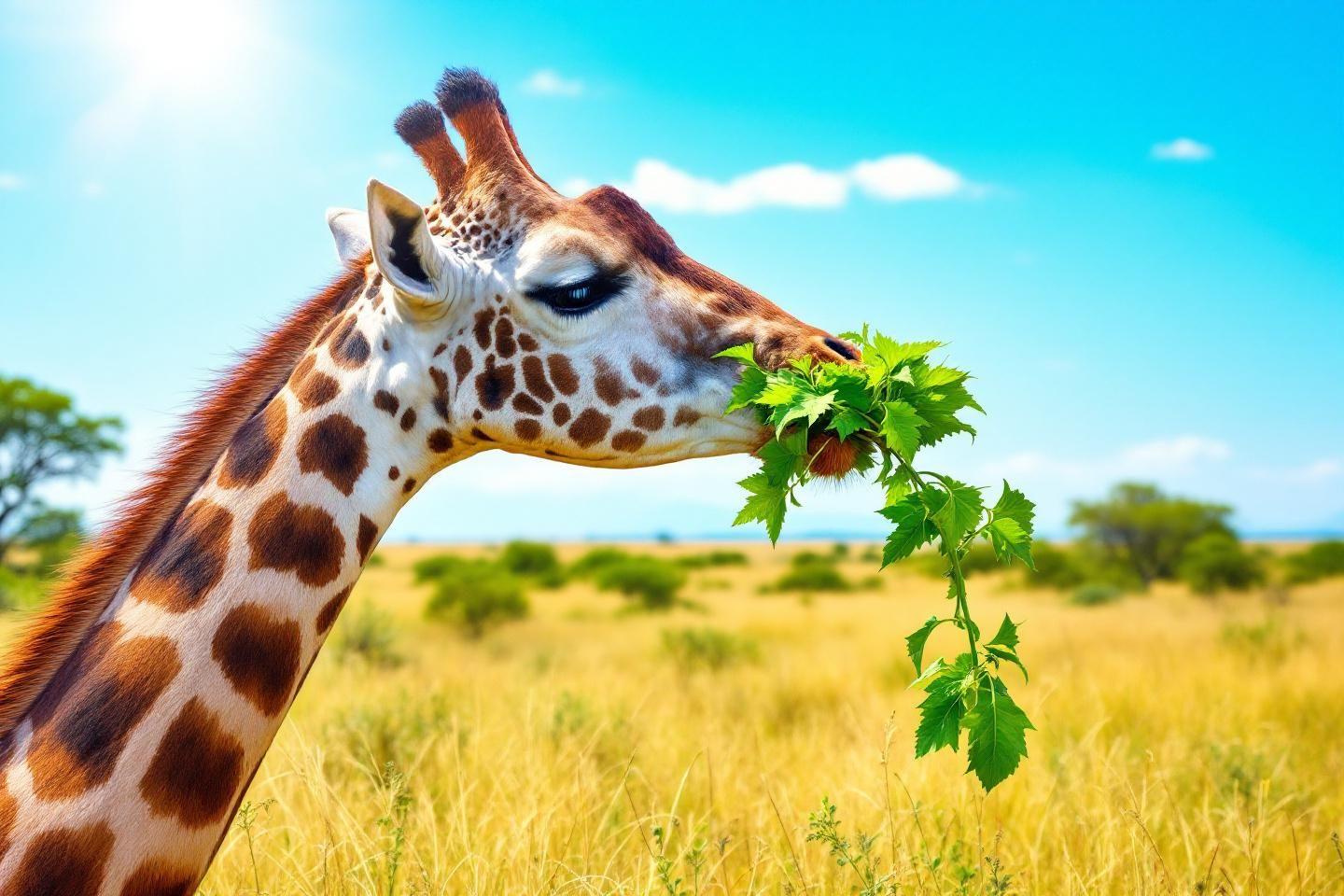 La girafe se nourrit de l'acacia : tout savoir sur ce mammifère de la savane