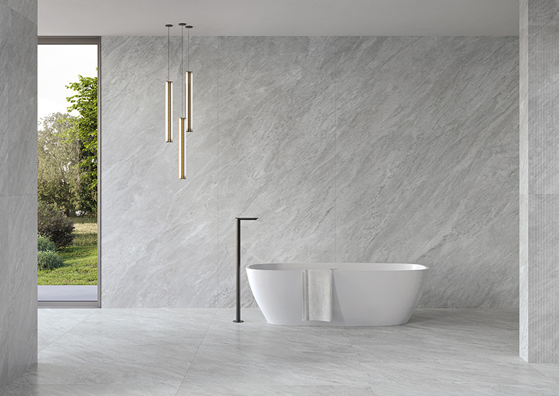Le classique contemporain : le carrelage effet marbre au-delà des tendances