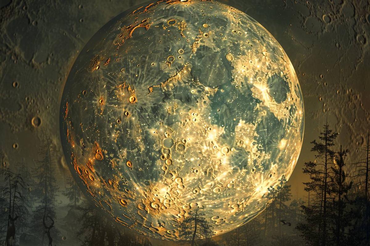 La pleine lune du chasseur : mythes, légendes et impact sur la nature et les comportements humains
