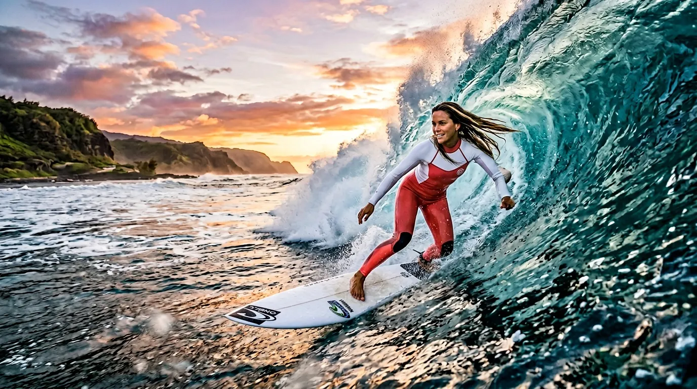 Les plus belles surfeuses sexy à découvrir