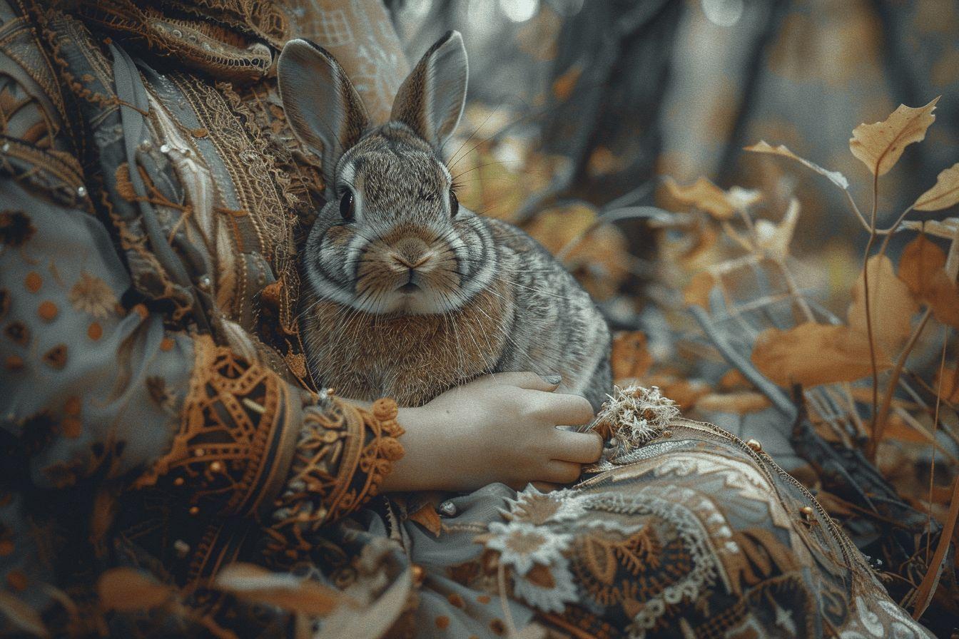 Que signifie rêver d'être avec un lapin dans un conte de fées ?