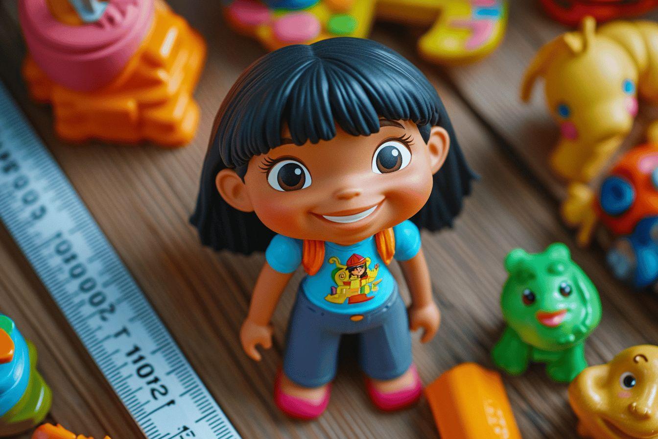 Quelle est la taille de Dora l'exploratrice ? Découvrez les dimensions des figurines et jouets