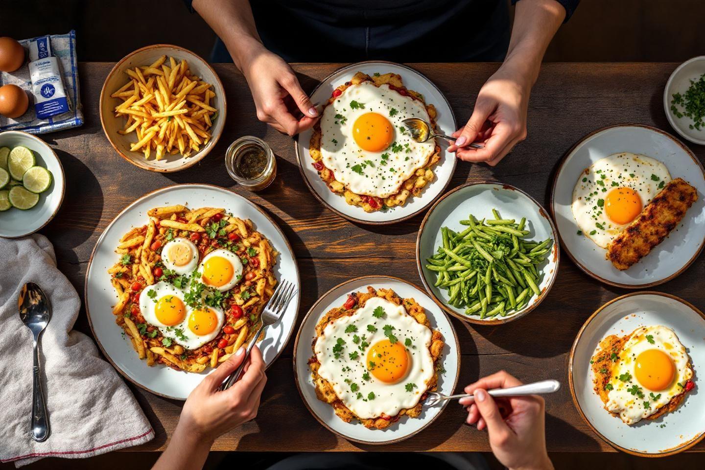 Recettes pour écouler des œufs entiers : idées salées et sucrées faciles