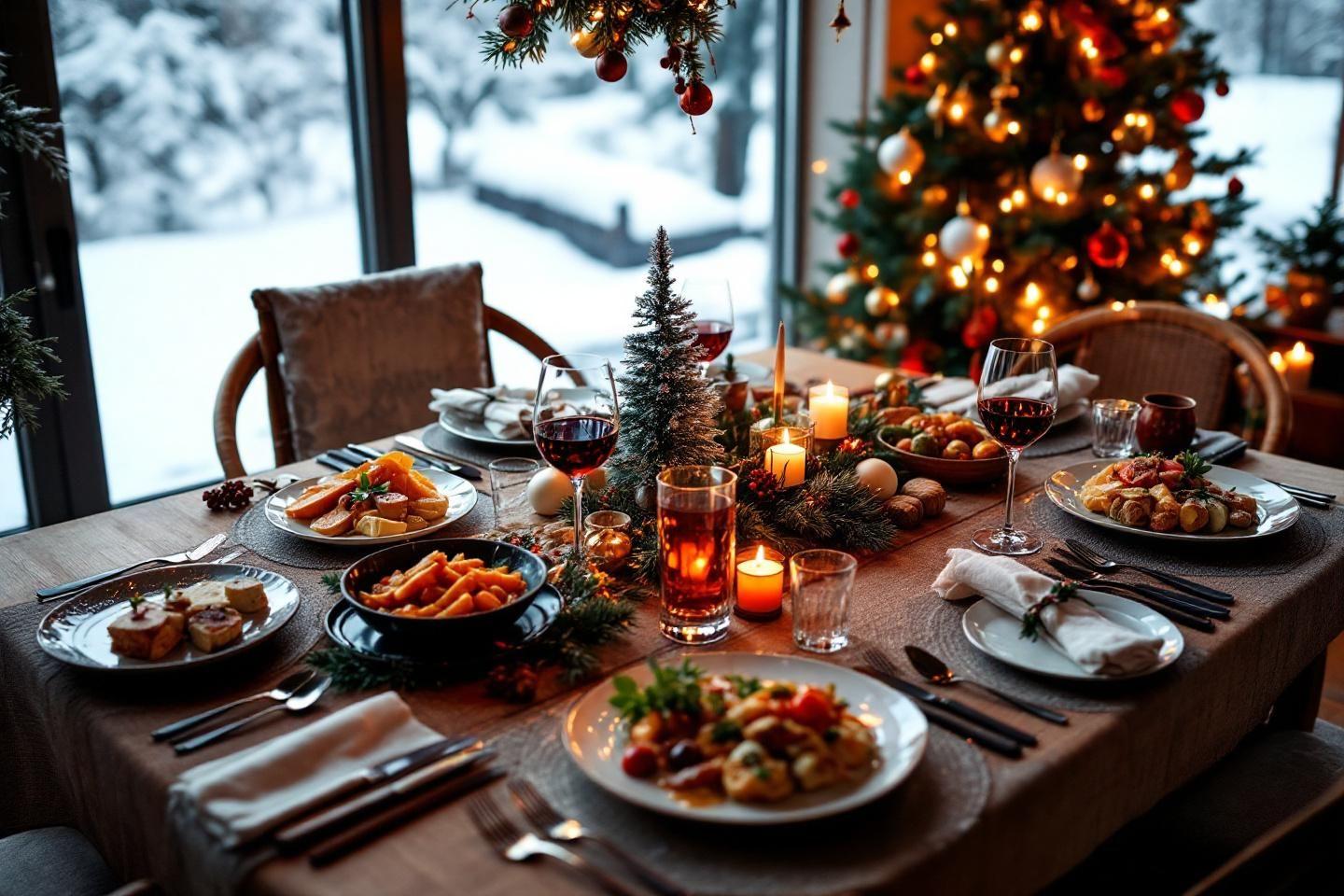 Repas de Noël chic et original : recettes pour un menu festif, traditionnel et gastronomique