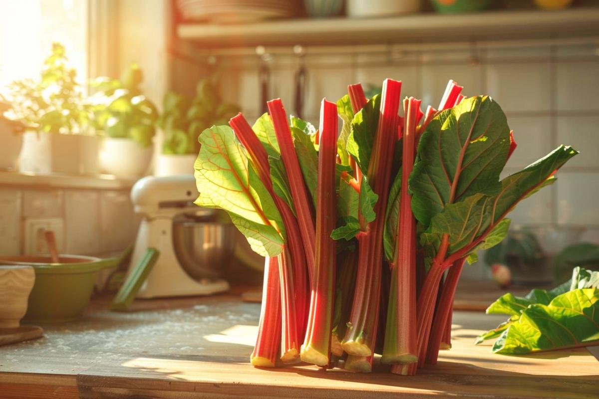 La rhubarbe : guide complet pour choisir, cultiver et savourer cette plante polyvalente