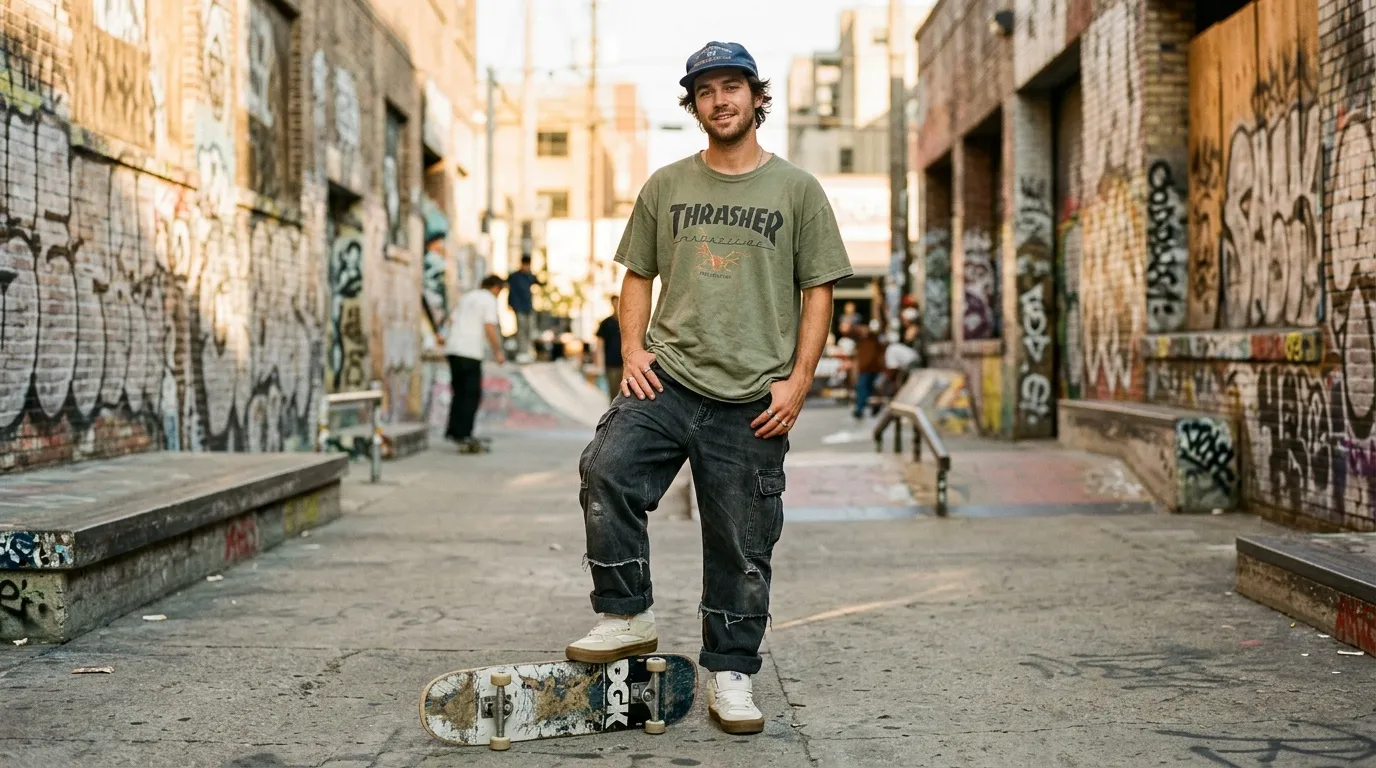 Style skateur homme : guide complet pour adopter ce look