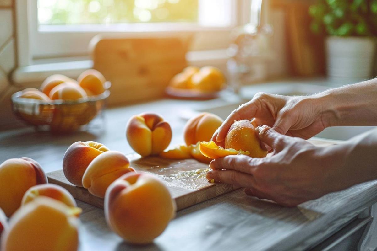 Éplucher une pêche correctement : voici pourquoi vous vous y prenez mal !